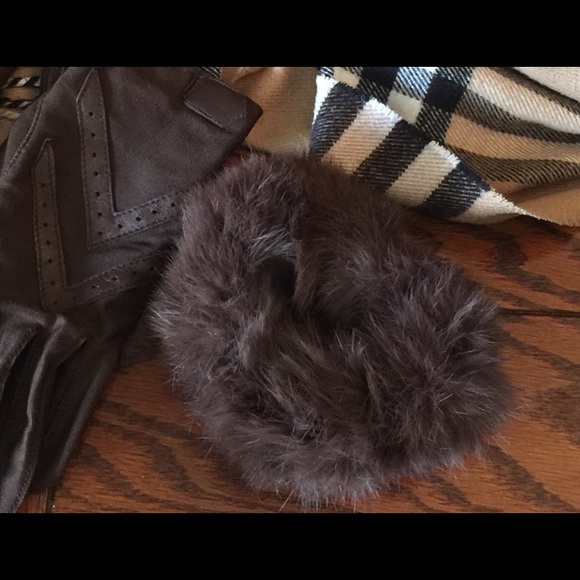 Accessories - Ladies Mink, Ponytail Holder in Dark Brown!